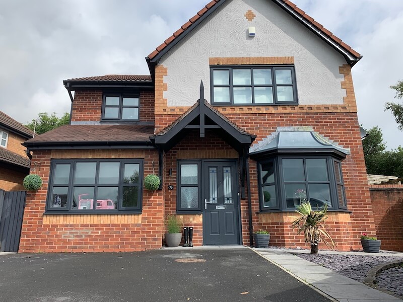 Casement windows installed in Sunderland by Range Windows