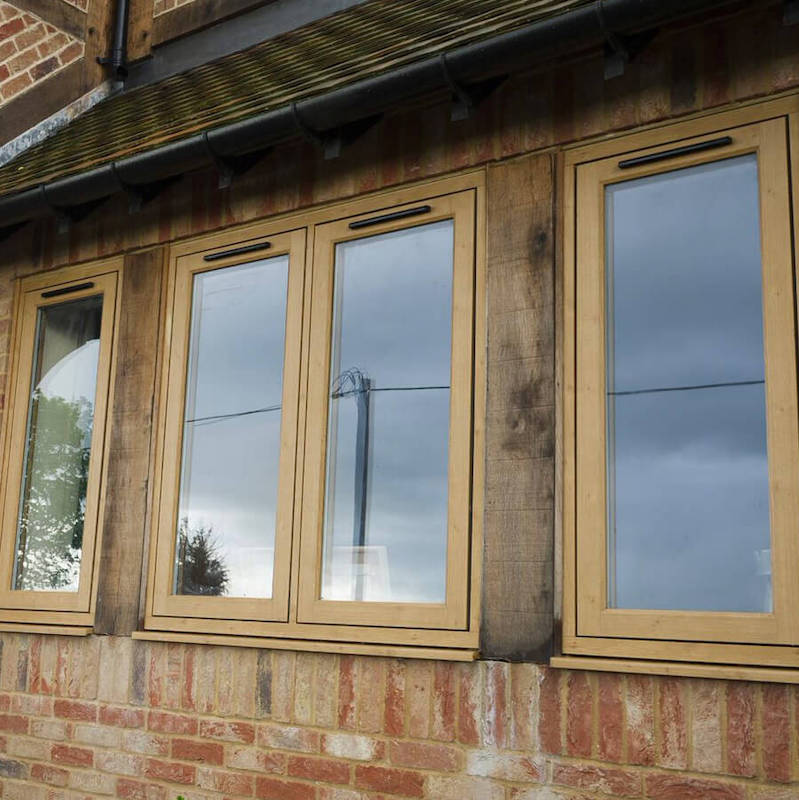 Wood Effect Windows